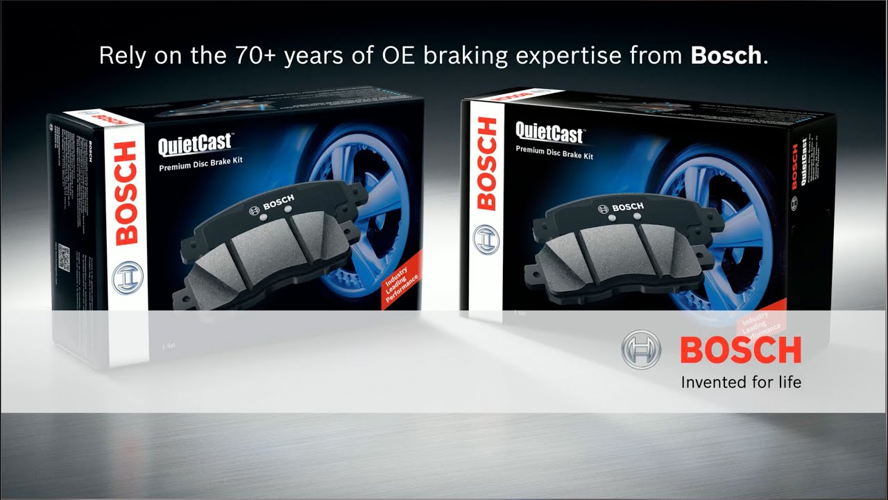 Bosch QuietCast BP650 Disc Brake Pad 