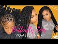 Trying New Distressed Butterfly Locs I’ve Never Seen! Totally Different from Traditional| Ft Vomella