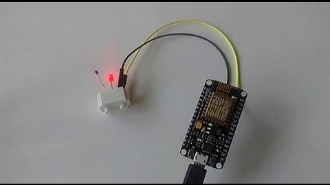Blink with ESP8266 and Visuino