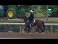 Gina Romantica (Outside) Works at Keeneland - October 22, 2023