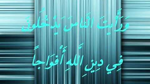 سورة النصر - مالك شيبة الحمد O_O