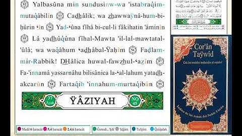 ختمة من مصحف التجويد باللغة الإسبانية الصفحة رقم 498