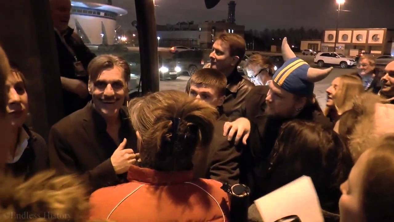 Amelia Brightman, Gregorian David Tilley, Gunther Laudahn after the concert