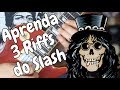 Aprenda 3 RIFFS do SLASH "Guns N' Roses" por Fabio Lima