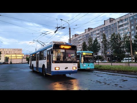 Троллейбус, маршрут №13 ВМЗ-52981 б.5323 (31.07.2023) Санкт-Петербург