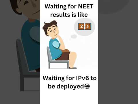 😂 Waiting for NEET results is like waiting for IPv6 to be deployed