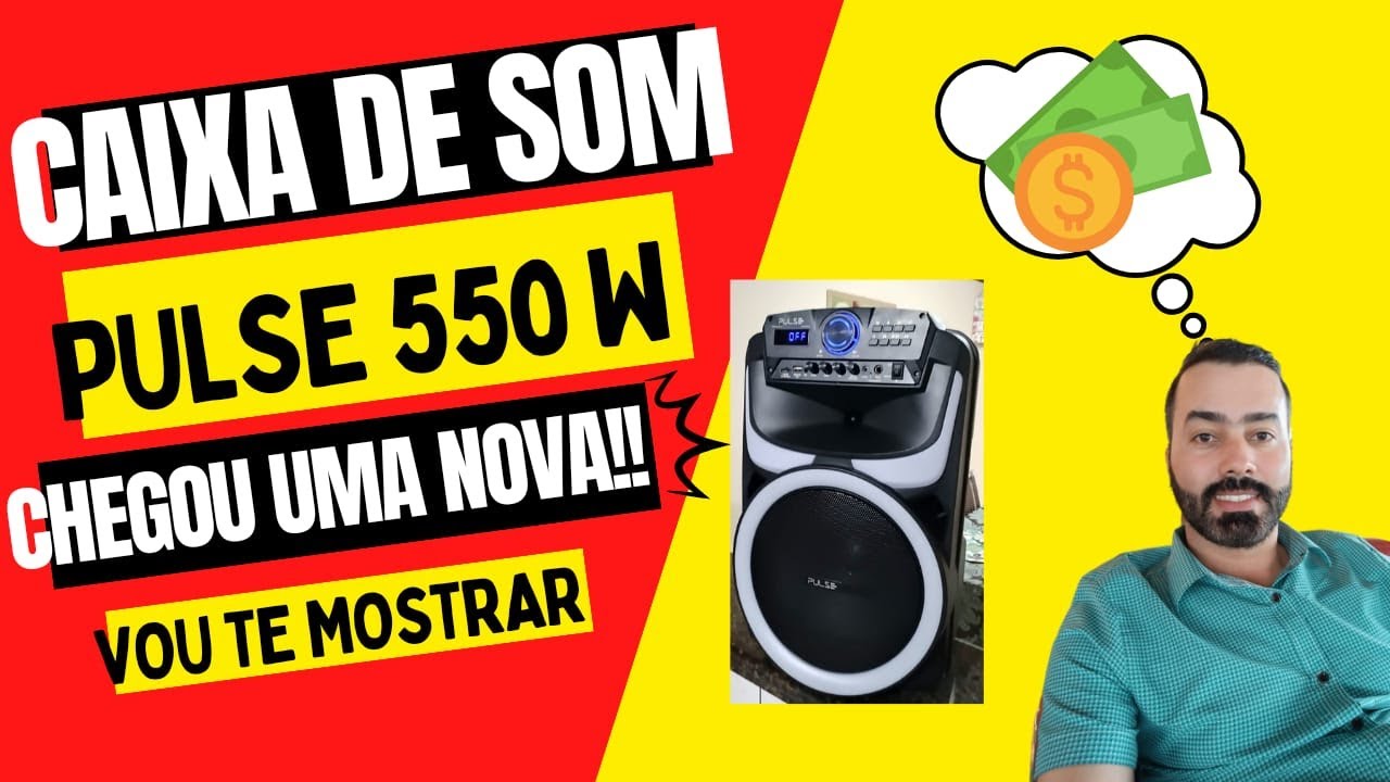 Chegou uma nova caixa de som Pulse Burst PS403/550 W - YouTube