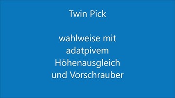 Pick and place Varianten by Wick -Machinery