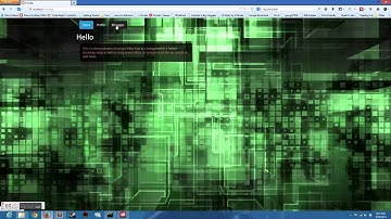 Twitter Bootstrap, background video / hover audio