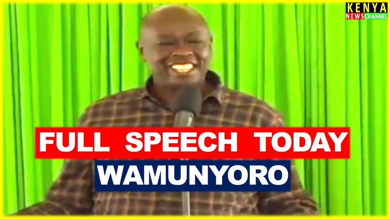 Gachagua FULL FUNNY speech today from Wamunyoro with Kiambu Leaders addressing Ruto & Kindiki