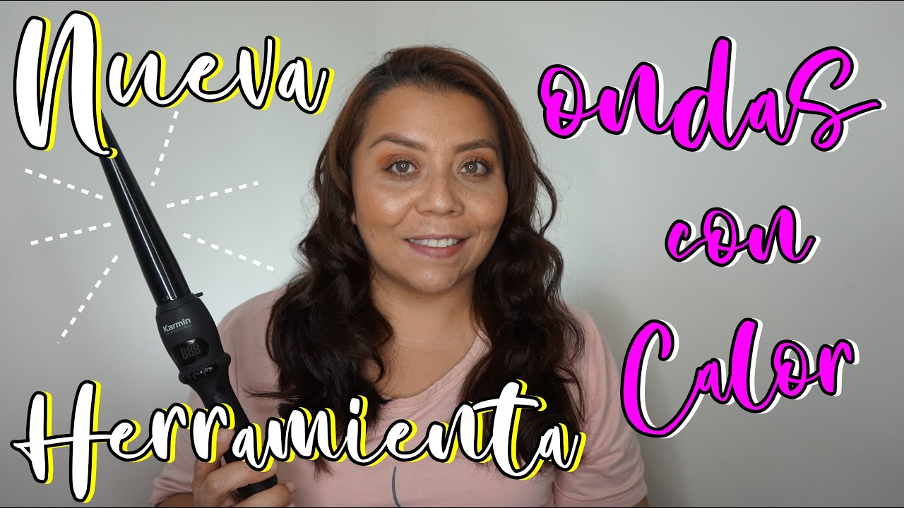 RIZOS/ONDAS CON VOLUMEN - KARMIN G3 SALON PRO | CLAU MELOCOTON - YouTube