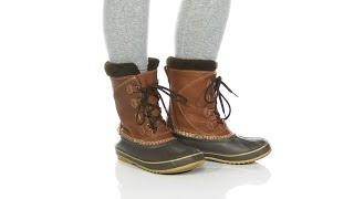 L.l.bean Snow Boot Tumbled Leather Lace-Up Sku 9595426