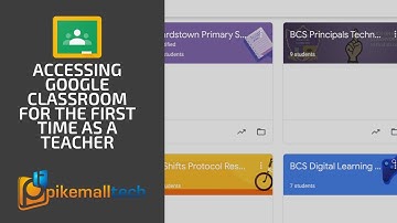 Accessing Google Classroom for the First Time as a Teacher