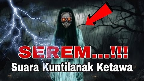 SERAM !!! 30 Menit Suara Hantu Kuntilanak Ketawa Di Tengah Hujan Petir !!!