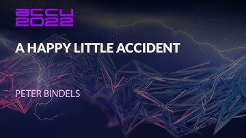 ACCU Lightning Talk - A Happy Little Accident - Peter Bindels - ACCU 2022