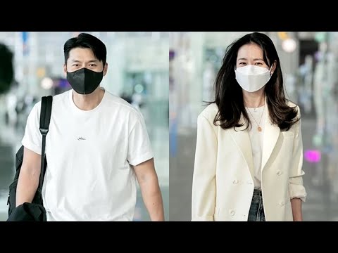 [Hyun Bin 💗 Son Ye Jin] ฮยอนบิน ซนเยจิน เดินทางไปฮันนีมูนที่ LA @Entertainment Day 12Apr22