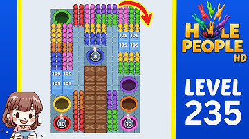 Hole People Level 235 Solution Walkthrough