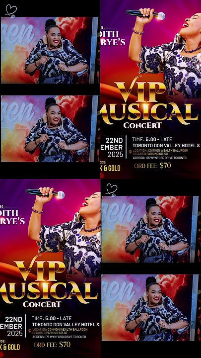 Judith Babirye Concert 22November @ Don Valley Hotel Toronto