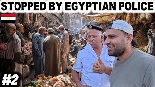 CRAZY Markets & Police of Cairo, Egypt 🇪🇬 Unexpected Reaction from Police