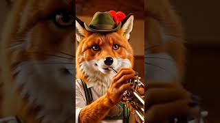 Bayerischer Rotfuchs musiziert!