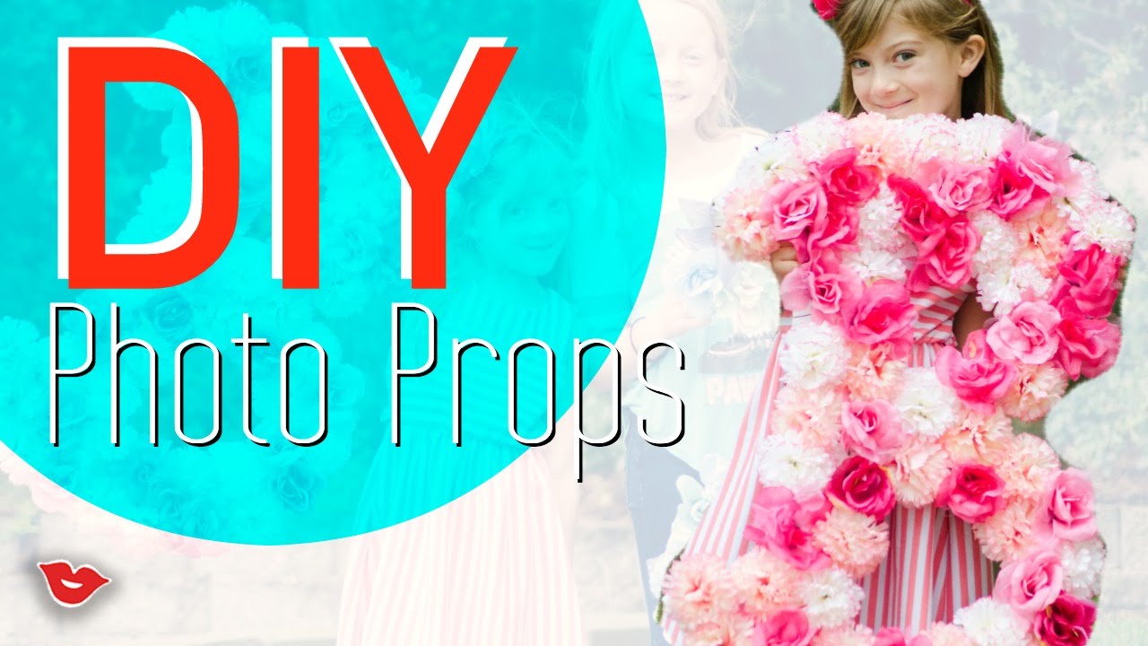 DIY Giant Photo Props! Tay from Millennial Moms YouTube