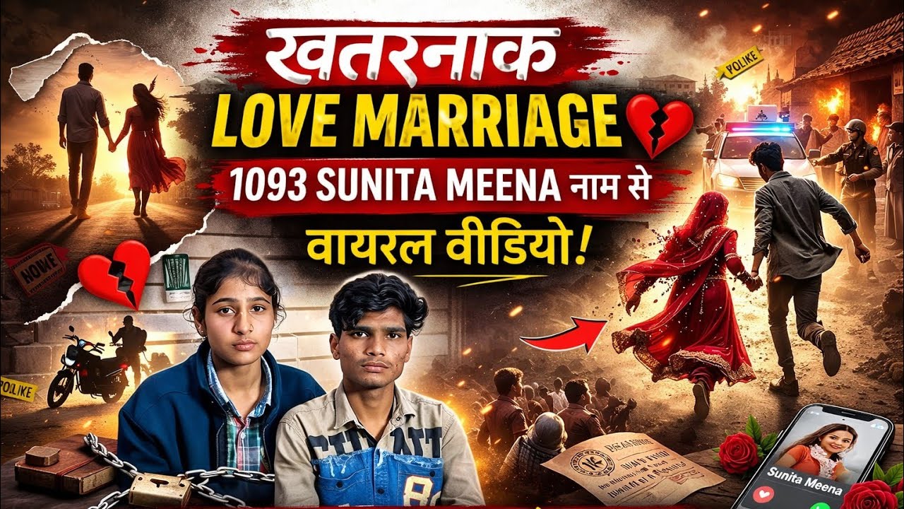 मीना की छोरी बैरवा का छोरा का प्रेम विवाह || St Girl Sc Boy love Marriage Success Full