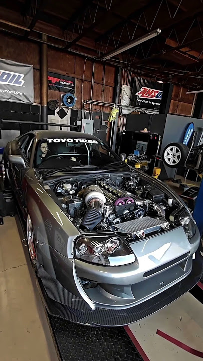 1600hp Toyota Supra from HELL #supramk4 #supra #2jz