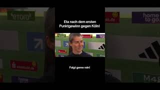 Eta nach dem ersten Punktgewinn gegen Köln! #interview #bundesliga #union #unionberlin #berlin