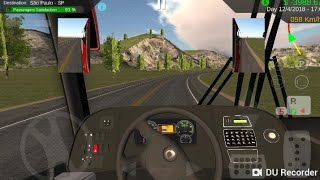 Heavy Bus Simulator gameplay || Best game of bus driver || android bus simulator game offline screenshot 3