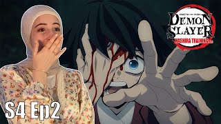 The truth about Giyu | Demon Slayer: Kimetsu No Yaiba Season 4 Episode 2 Reaction