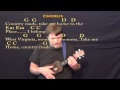 Country Roads (John Denver) Ukulele Cover Lesson with Chords/Lyrics