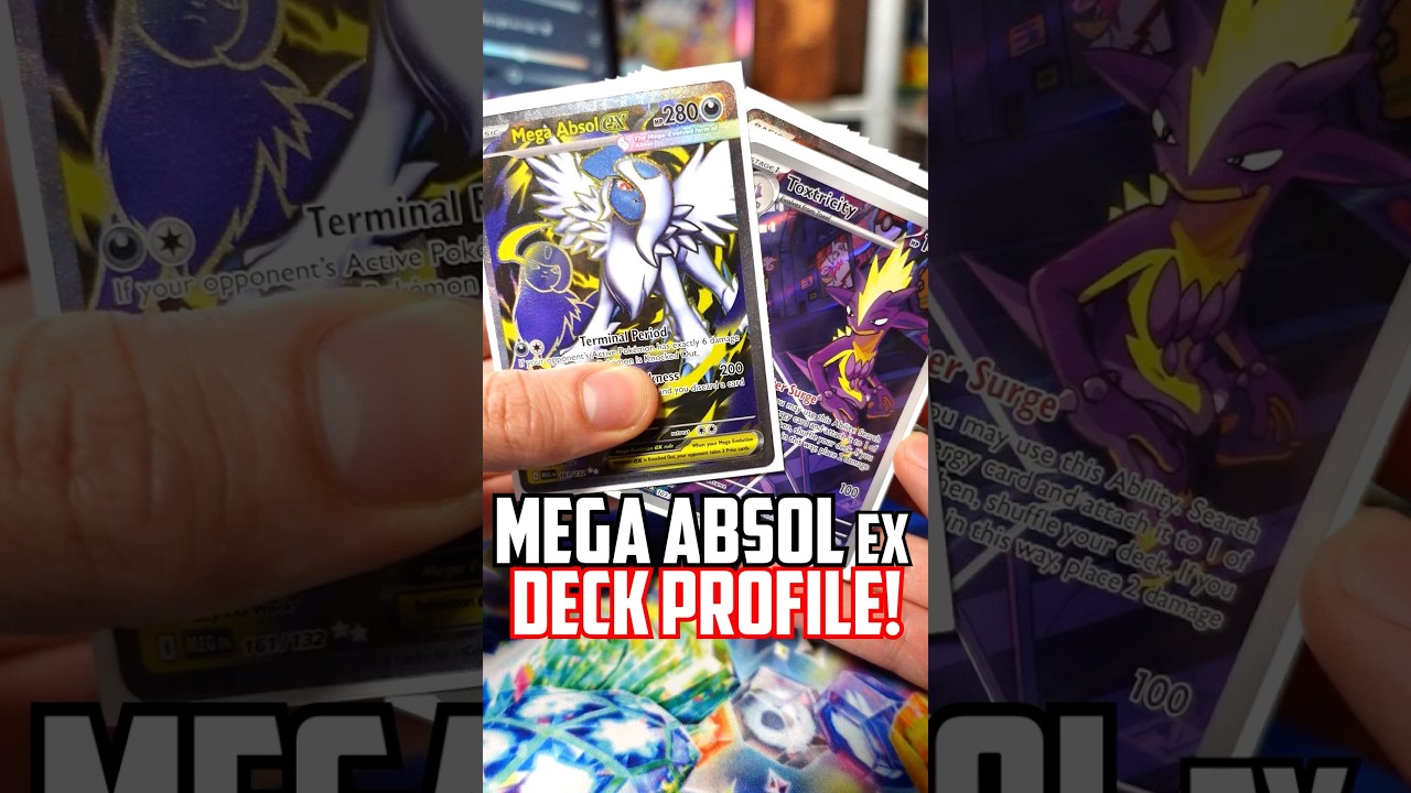 Обзор колоды Mega Absol ex для Pokemon TCG (февраль)