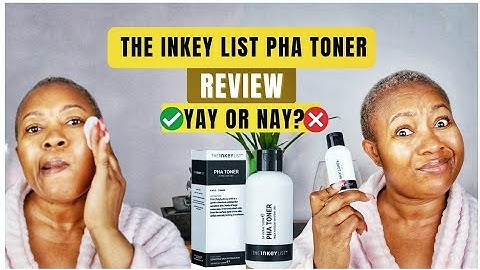 The inkey list pha toner review