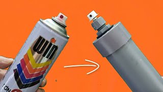 So Awesome!!! How to Make a Spray Paint Can Using a PVC Pipe