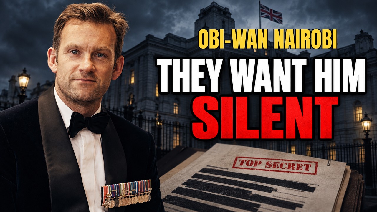 Christian Craighead against a Westminster background with the words “They Want Him Silent”.