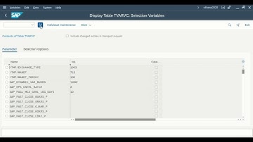 Dynamic Variant in SAP using STVARV tcode #sap #abap #training #learning #developer #viral #trending
