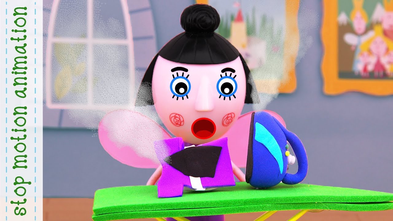 nanny plum and wise old elf figure