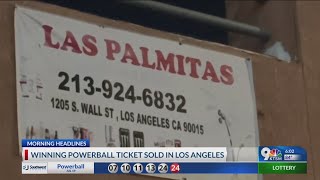 Single ticket in California wins $1.08 billion Powerball jackpot