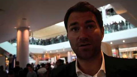 EDDIE HEARN TALKS REFEREE CHARLIE FITCH, GEORGE GR...