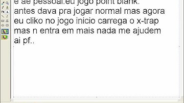 point blank não entra só carrega o x-trap