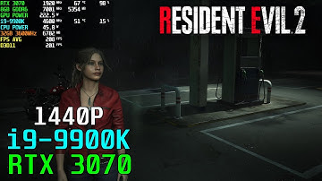Resident Evil 2: RTX 3070 & i9-9900K 4.6GHz - Ultra & Low 1440P