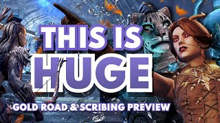 MASSIVE Gold Road & Scribing PREVIEW 🔮 Everything I learned about ESO Update 42