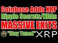 Coinbase adds xrp in ny  ripple secrets  partnerships  ndas