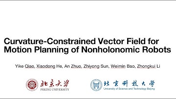 Curvature-Constrained Vector Field for Motion Planning of Nonholonomic Robots