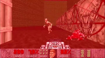 Doom 2 1994 full play through part 9