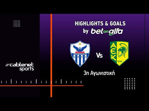 Anorthosis AEK Larnaca Goals And Highlights