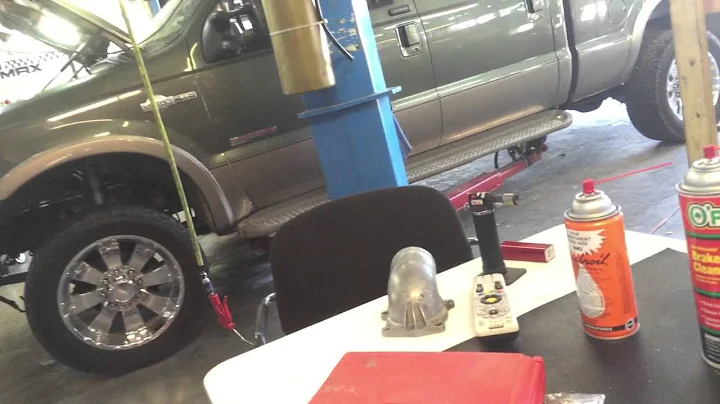 Jessie's long crank---- lifter damage on a Powerstroke