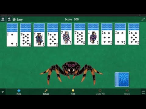 SPIDER Card Game - YouTube