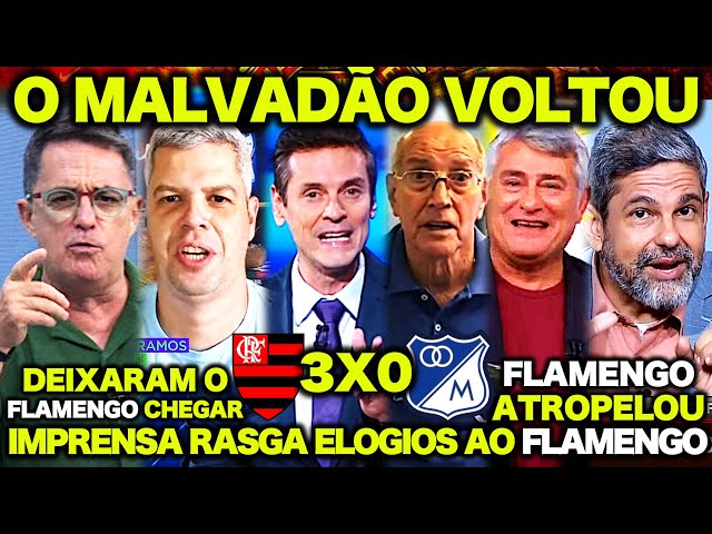 😱 IMPRENSA ESPORTIVA de TODO BRASIL RASGA ELOGIOS ao FLAMENGO ! “AGORA NINGUÉM PARA O FLAMENGO” 🔥 class=