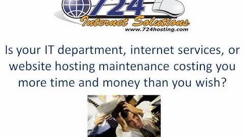 Best Small Business Web Hosting Services Provider - 724 Hosting Delivers! Cloud, Dedicated Servers,